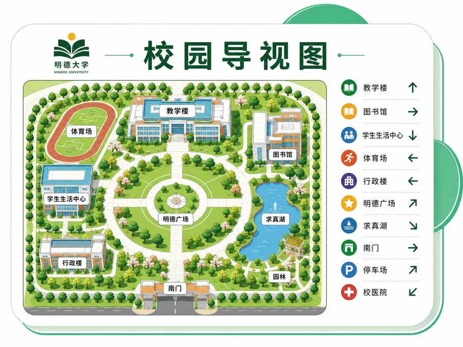校园导视图 方案02
